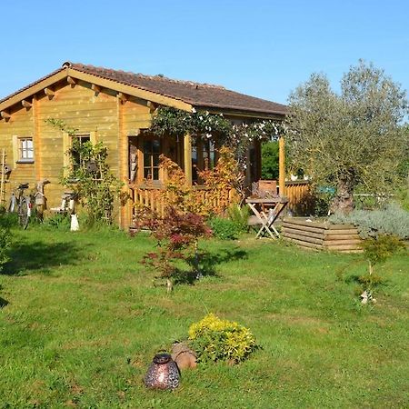 Chalet Bois Pleine Campagne A Pontigny エクステリア 写真