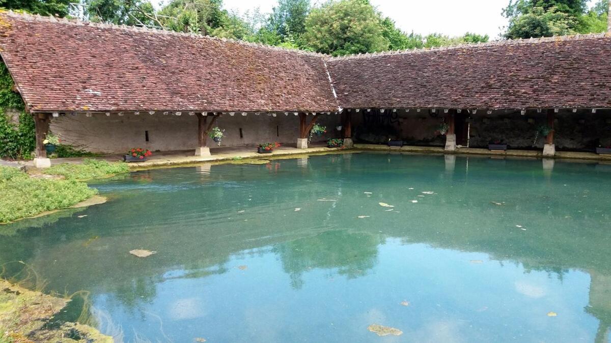 Chalet Bois Pleine Campagne A Pontigny エクステリア 写真