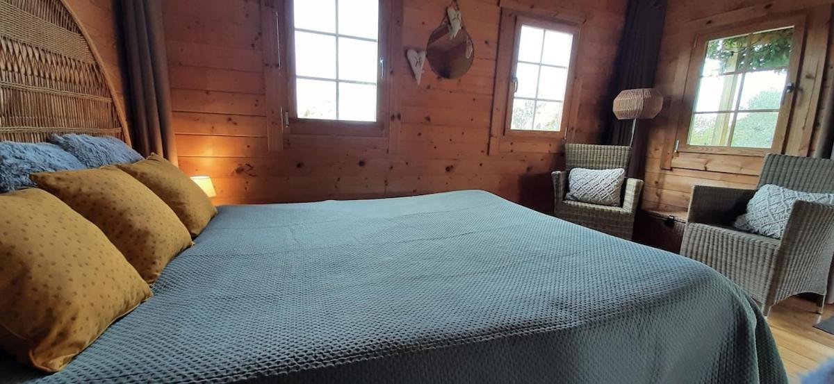 Chalet Bois Pleine Campagne A Pontigny エクステリア 写真