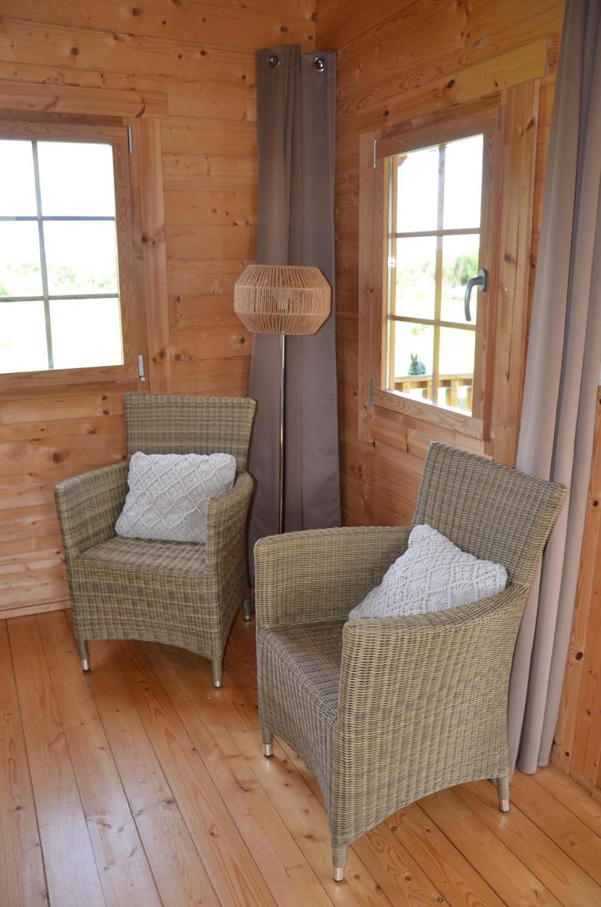 Chalet Bois Pleine Campagne A Pontigny エクステリア 写真